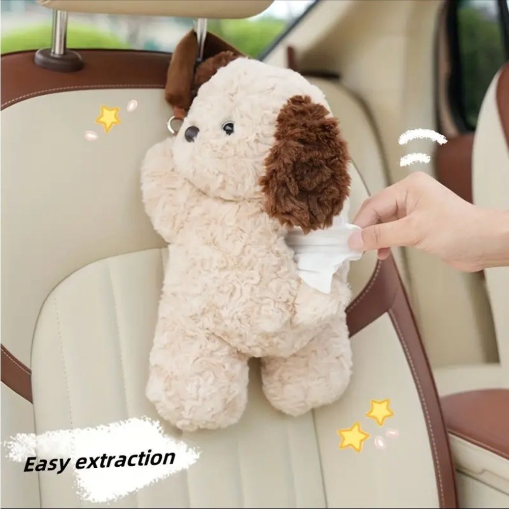 Plush Dog Car Accessory - Picture 2 of 9